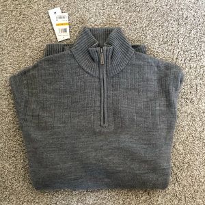 Gray pullover